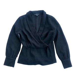 J. Crew Faux Wrap Blouse